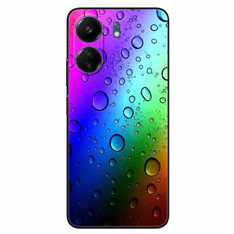 Para redmi 13c 4g caso adorável mármore tpu macio silicone capas de telefone para xiaomi redmi 13c proteger conchas pára-choques em redmi13c 13 c