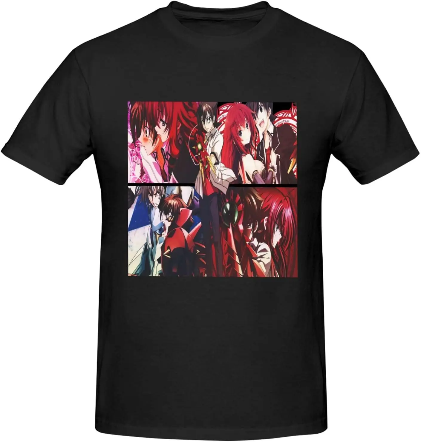 

Men's Anime Short Sleeve T-Shirt Graphic Shirt Classic Cotton Shirts