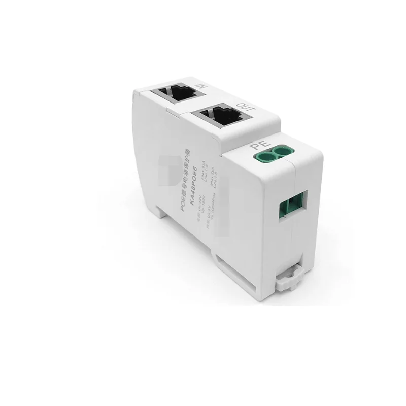 KA05J8H rail type gigabit network lightning arrester RJ45 network cable lightning arrester 1000M signal surge protector