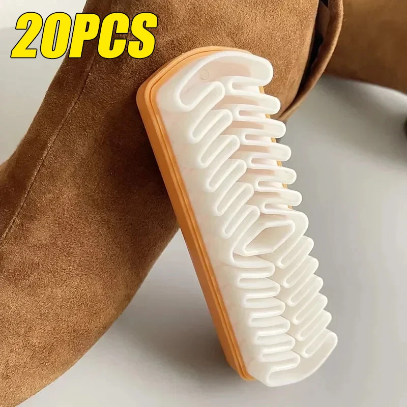 Tumbled Leather Shoes Suede Brush Raw Rubber Brush Special Eraser Cleaning Anti Buckskin Velvet Shoe Brush Suede Boots Brush