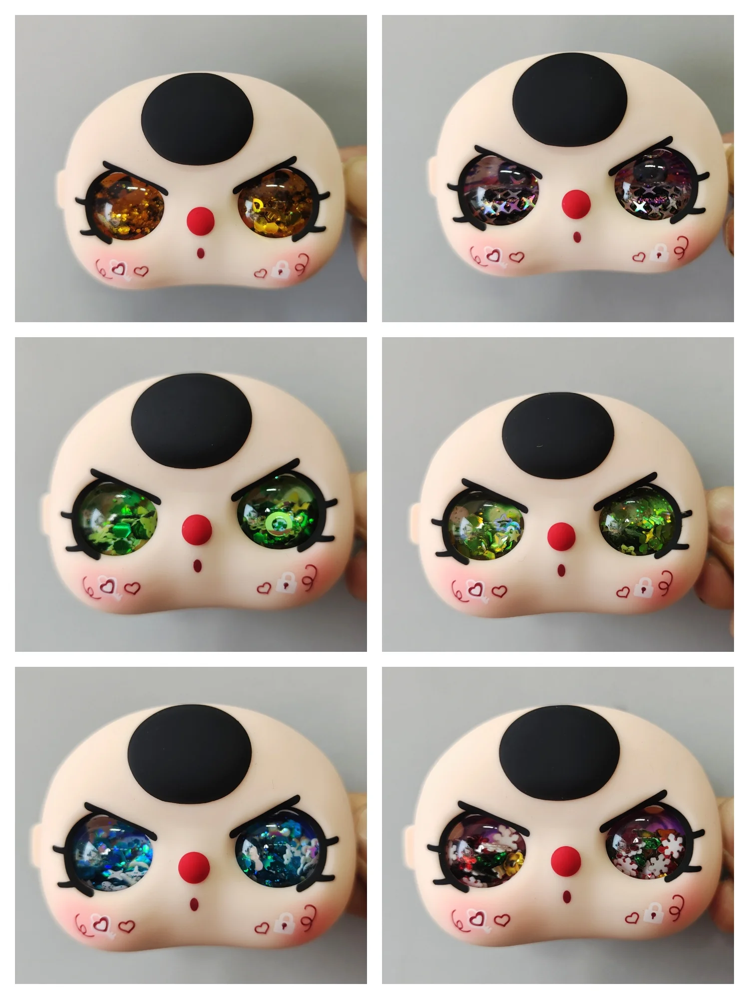 

В наличии Baby Three Bb3 100% аксессуары для лица и зыбучих песков, подходящие для куклы серии Lilyrabbit Town And Bunny Return