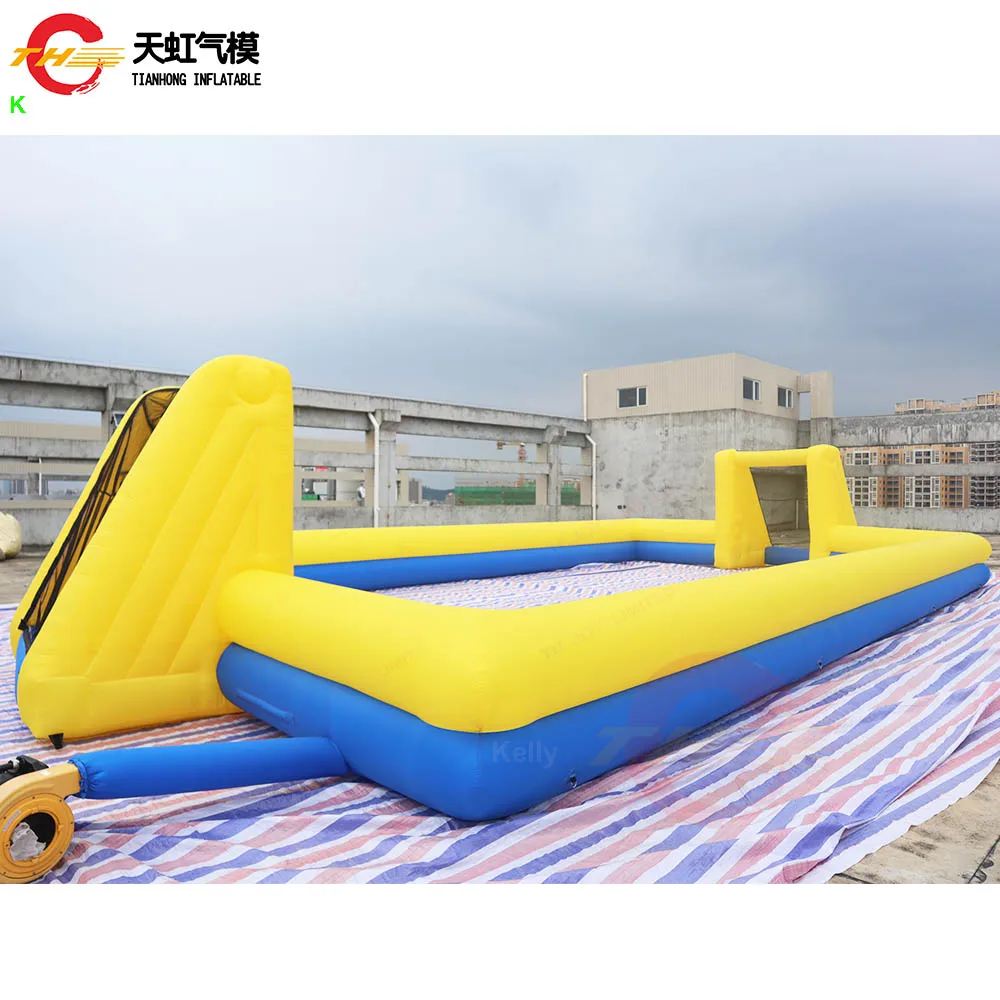 Arène de Football gonflable 15x8m, livraison rapide, arène de Football, terrain de Football gonflable, jeu de Sport à vendre