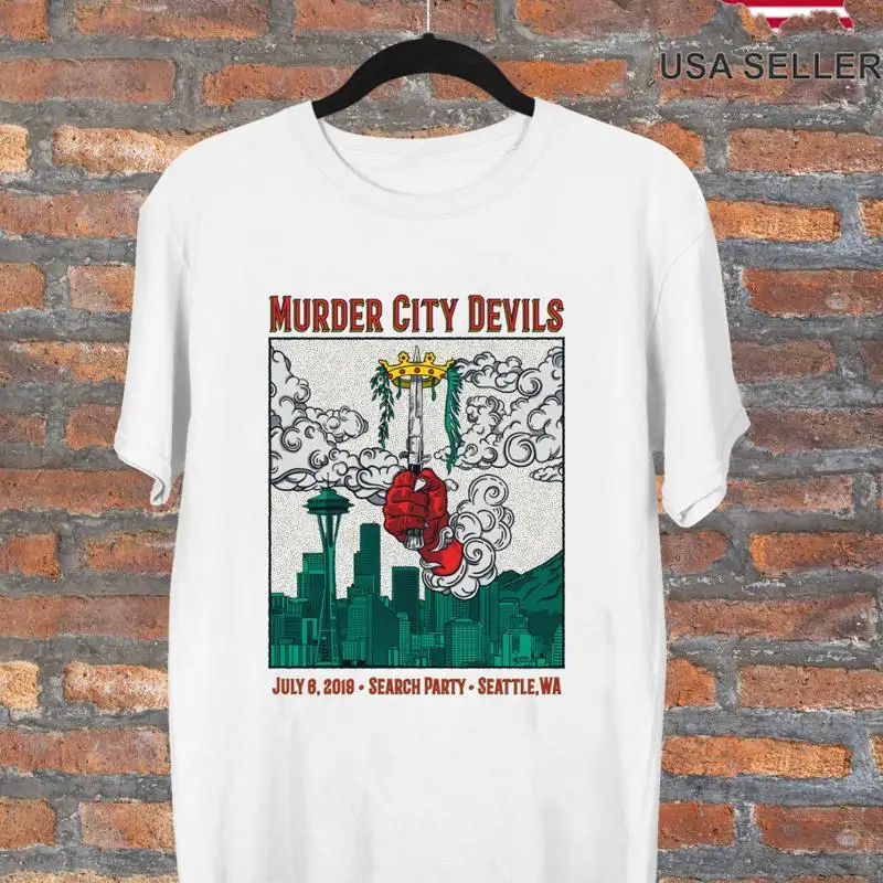 Murder City Devils Band Search Party T Shirt Full Size S 5XL FH145