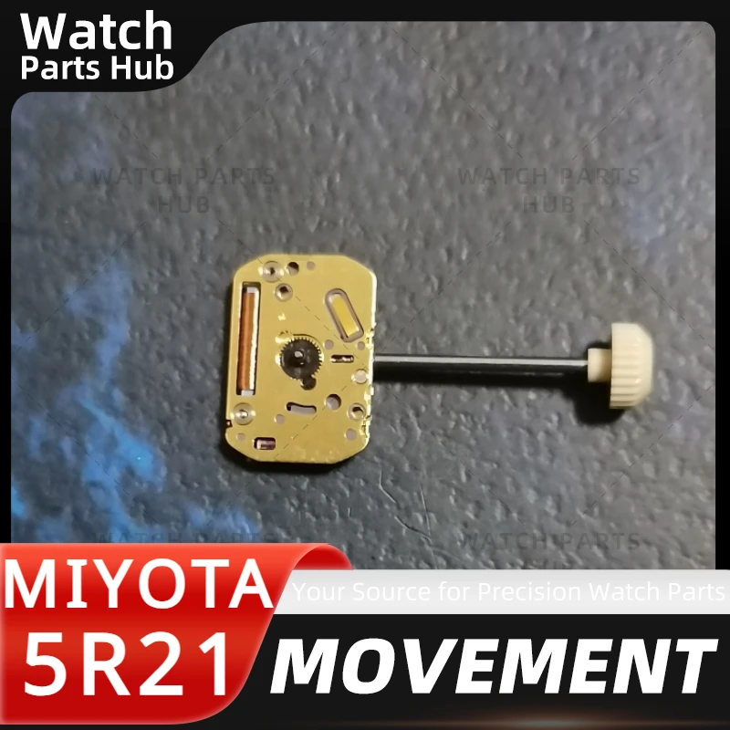 ملحقات ساعة حركة Miyota 5R21 ، كوارتز يد ، علامة تجارية جديدة وأصلية