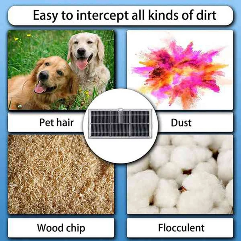 12 pezzi filtri HEPA per Dreame Bot X40 /X40 Pro/ X40 Ultra aspirapolvere filtri lavabili sostituzioni accessori