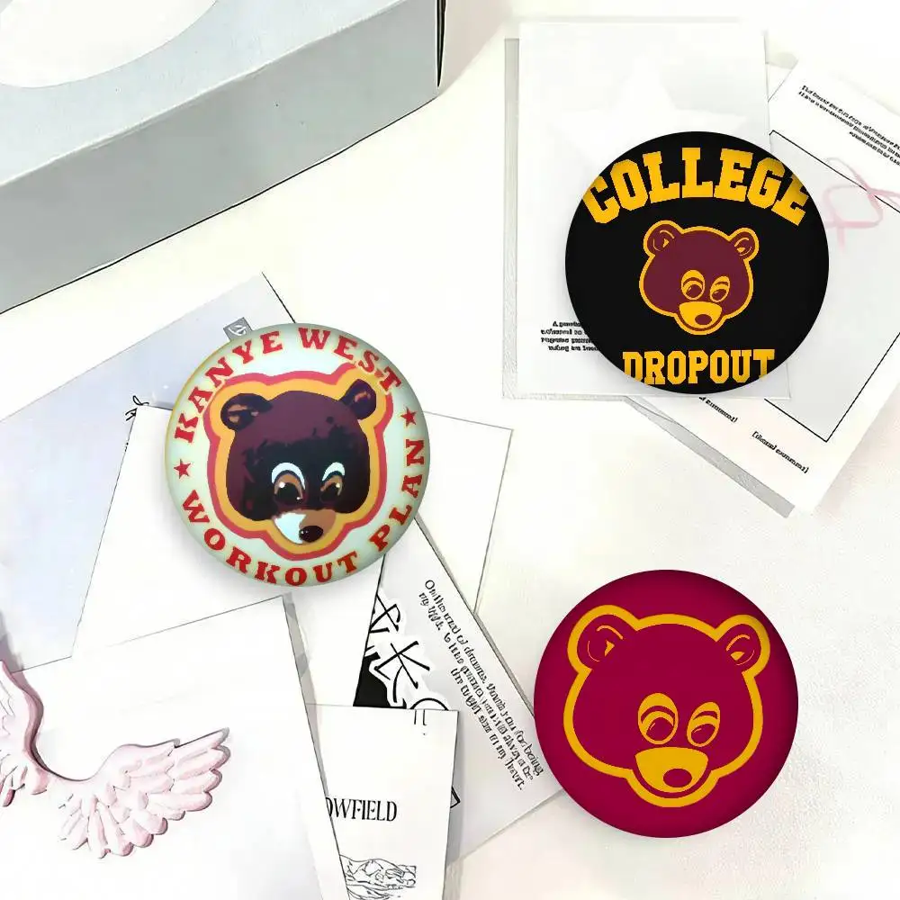 I Miss The Old K-k-kanye Cute  Anime Brooches Cute Cartoon Badge Jacket Jeans Lapel Pin Gift Accessorie