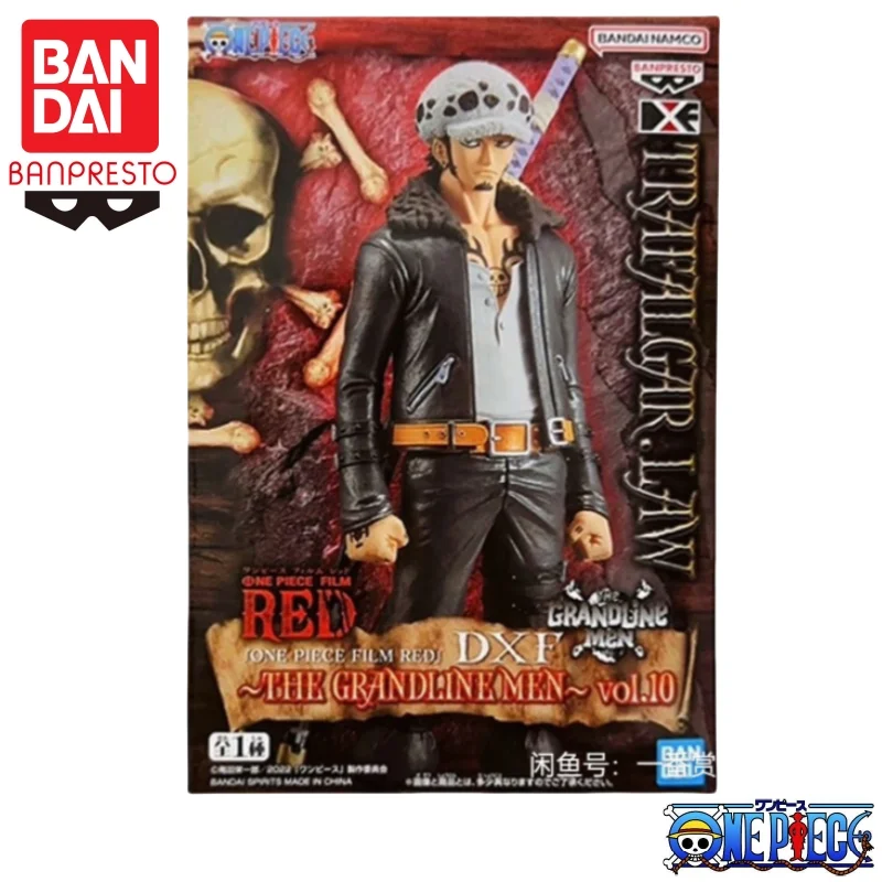 En Stock Bandai Original de una pieza Banpresto Trafalgar D Water Law 100% mercancía de Anime genuina figura de acción regalos de vacaciones