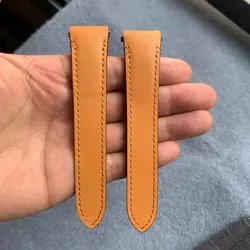 FUYIJIA Custom Substitute S-antos C-artier Watchbands Nile Crocodile Skin Strap 18.5MM 21MM Titanium Quick Release Calfskin Belt