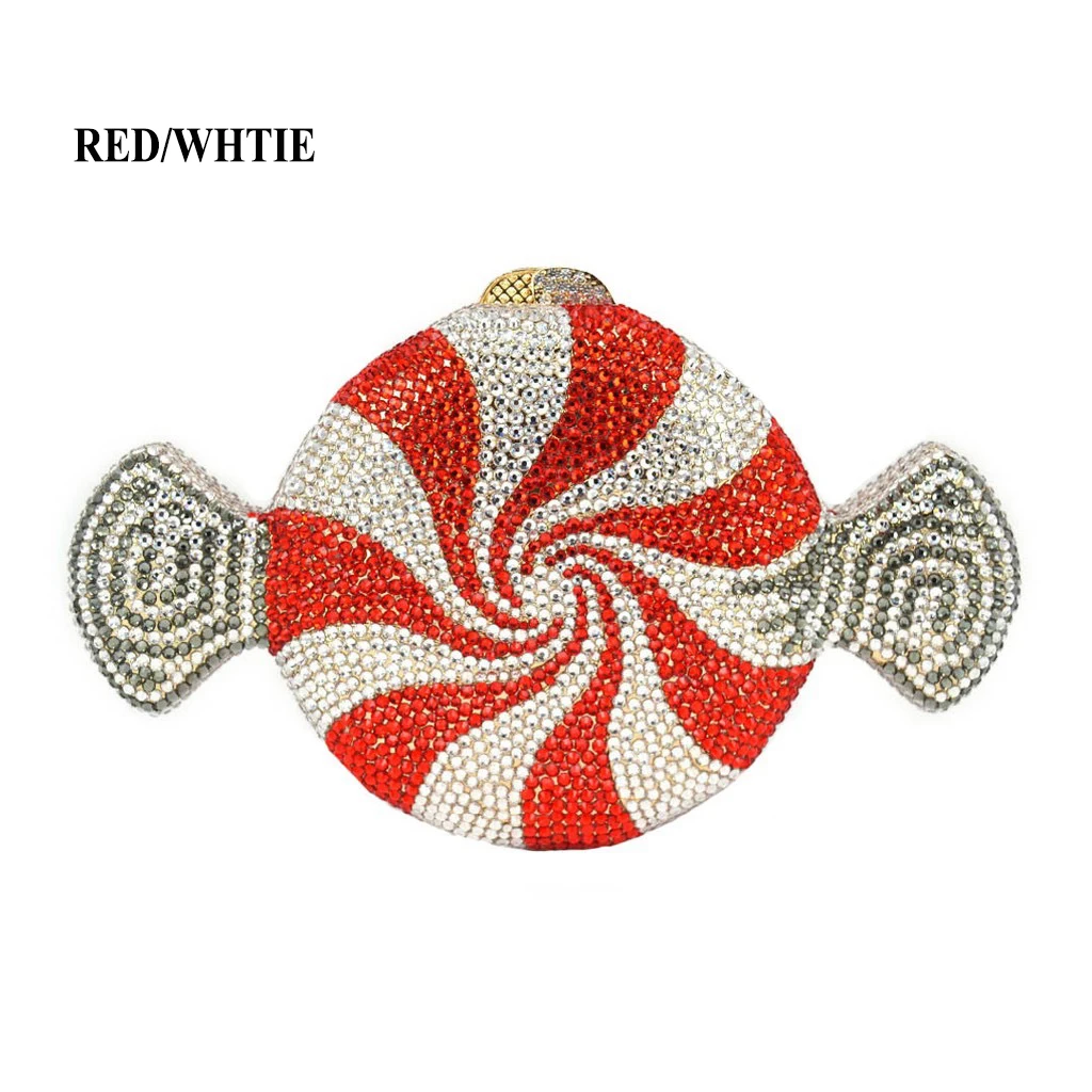 

Wholesale Candy Shape Bling Diamond Rhinestone Purse Handbags Rhinestone Clutch Bag Rhinestone Handbag(h130)