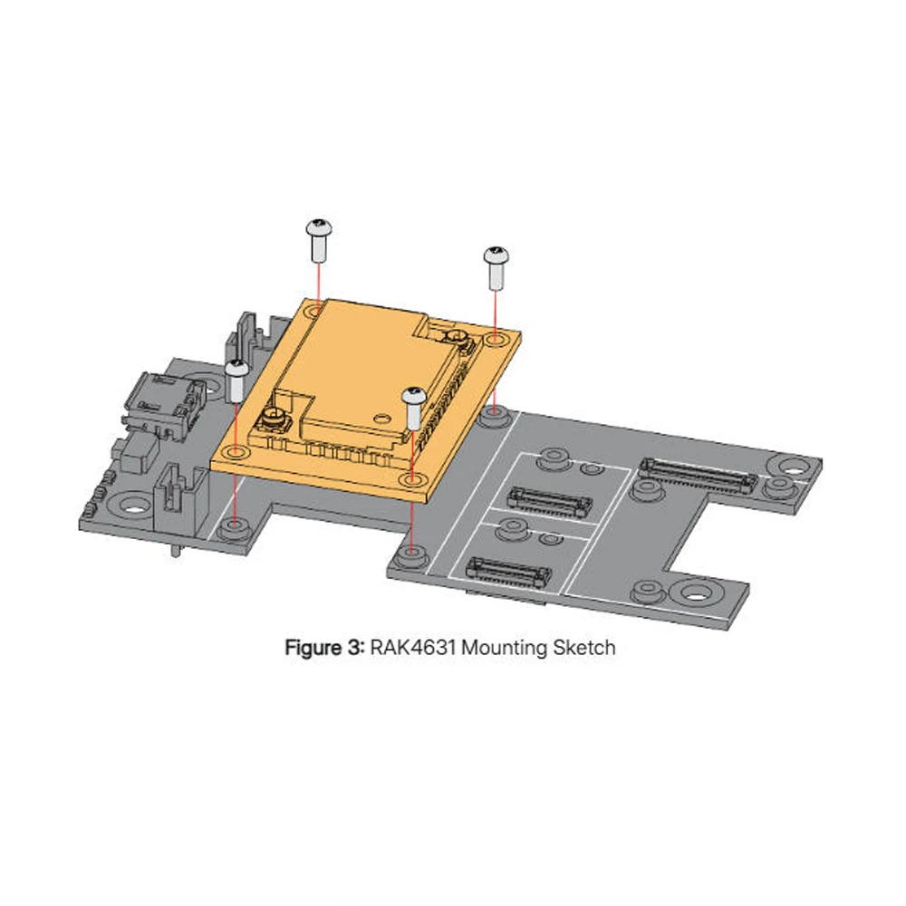 RAK4630 | nRF52840 SX1262 | Module for LoRaWAN - AliExpress 44