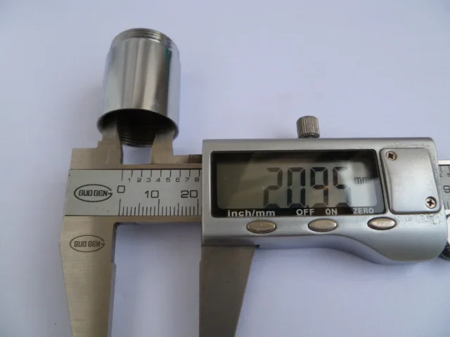 Faucet lengthened conversion connector water purifier interface purifier to M22 bubbler inside and outside the fine teeth image 4