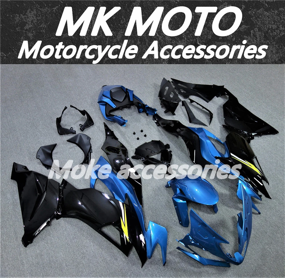 

Комплект обтекателей для ZX-6R 2019-2023 (636), высококачественный литой комплект обвеса, новый, цвет Ninja Blue/черный