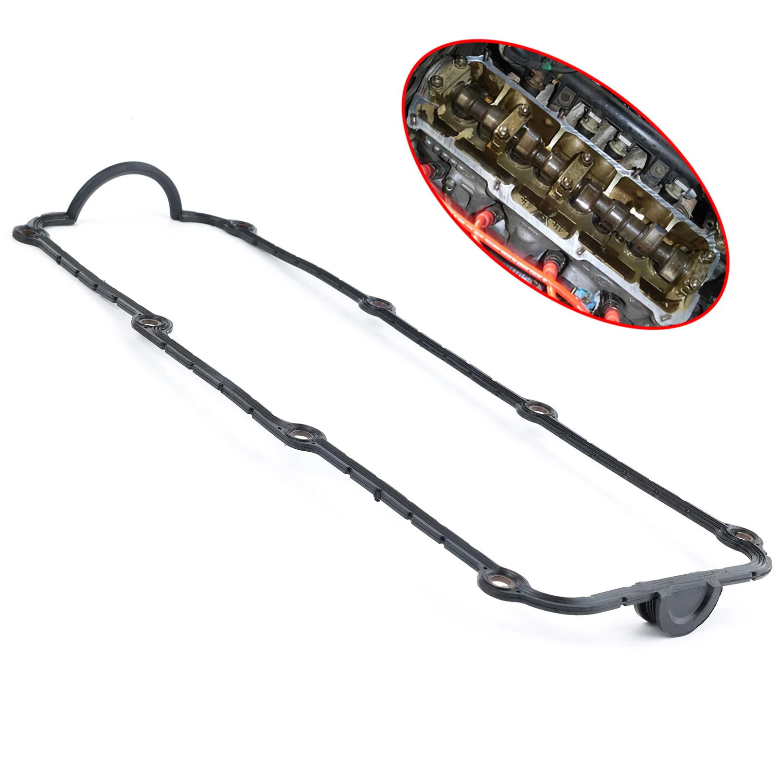 

Крышка клапана автомобильного двигателя, прокладка, часть для VW GOLF Bora Kombi Skoda SEAT Cordoba Vario MK3 Audi A4 1,6 л 1,8 л 2,0 л 051103483A