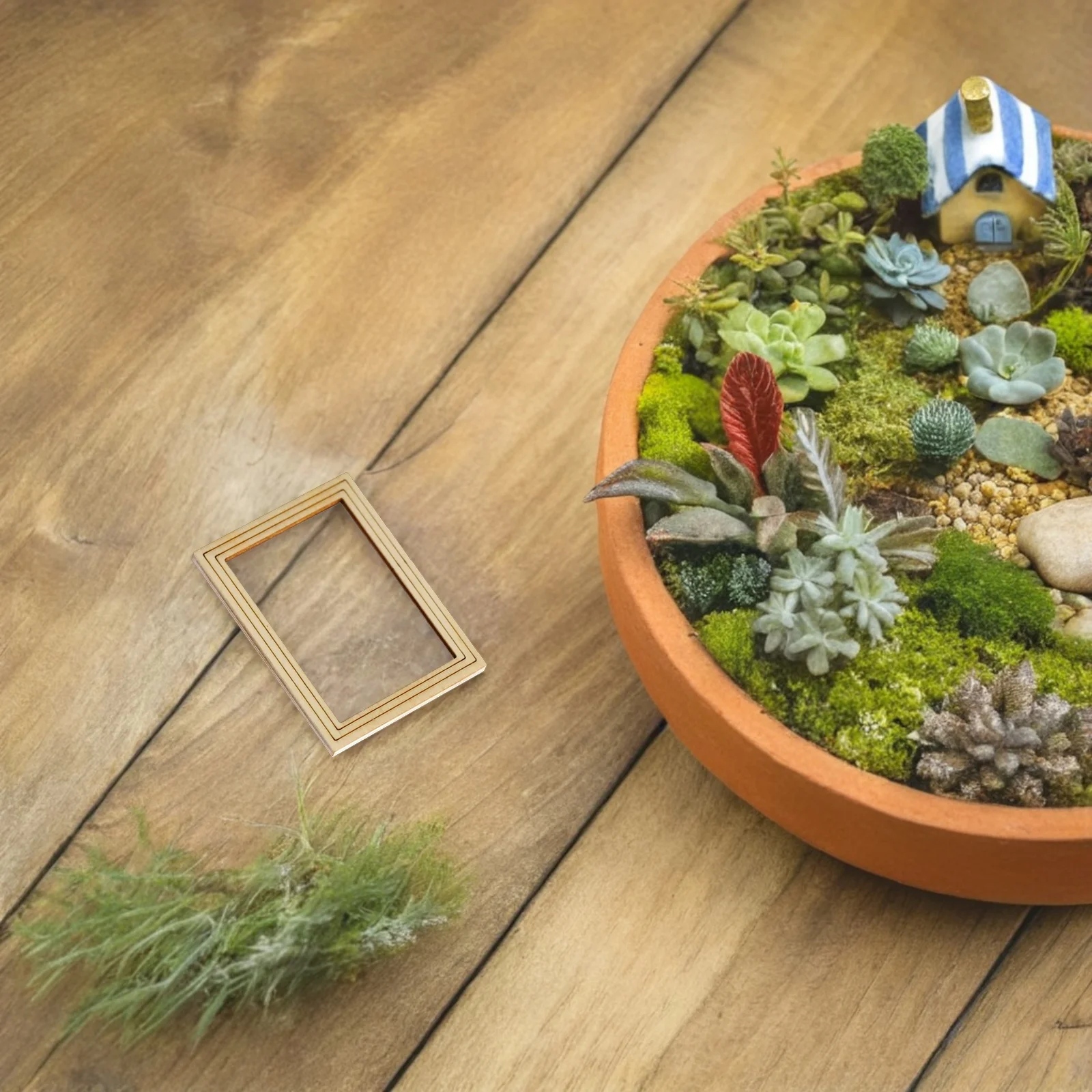 

8 шт. миниатюрная мебель для кукольного домика, деревянные рамки для фотографий для поделок, масштаб 1:12, набор незавершенных деревянных рам «сделай сам», декор крошечного дома