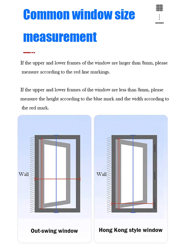 سبائك الألومنيوم نافذة الشاشة مشبك نوع نافذة شاشة قابلة للفصل نوع التمرير دفع سحب نافذة شاشة قابلة للطي مثبتة ذاتيًا