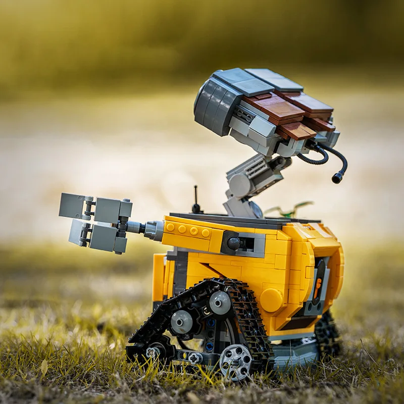 Pixar WALL E Idea Action Figures Technic Building Blocks Bricks Motorized Model Figures Robot Brick for Children Toys Gift