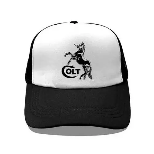 Colt Defense Guns Fire Trucker Hat – Printed Logo Baseball Cap Adjustable Unisex