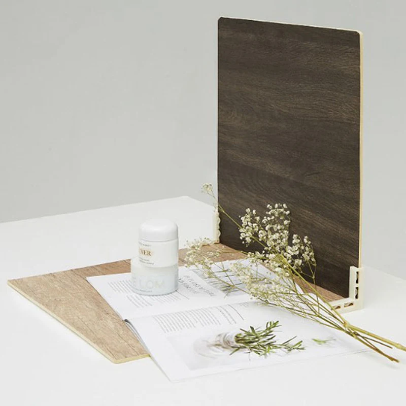 Vertical buckle Photography props Marbling Photo Background board Backdrops