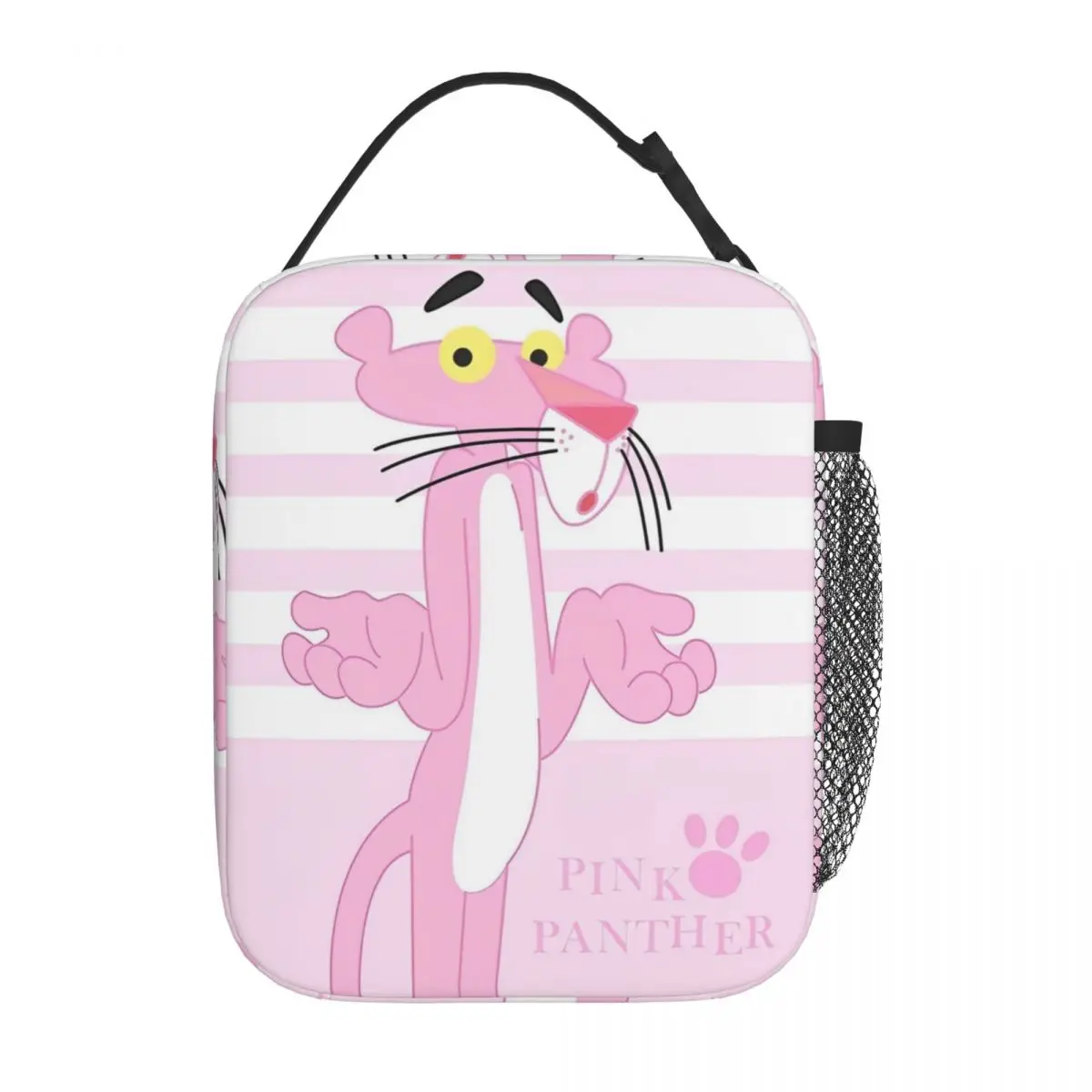 Pink Panther Pink Living Insulated Lunch Bag Cooler Bag  Lunch Container Large Tote Lunch Box for Men Women Work Travel