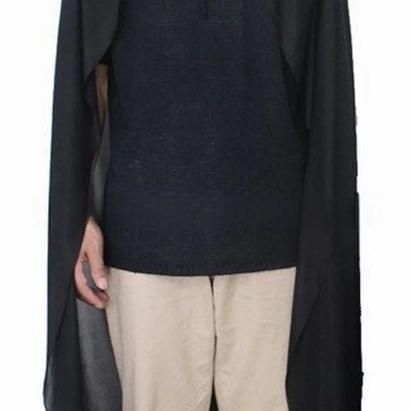 loween Costume per adulti e bambini Bla Colletto in spugna Mantello Performance Festival ow Costume Mantello con cappuccio Full Bla