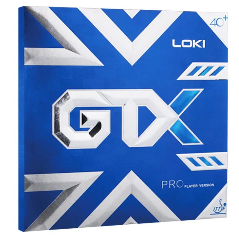 LOKI GTX Pro Table Tennis Rubber Sticky Pimples-in Ping Pong Rubber Sheet with Pre-set Cake Sponge