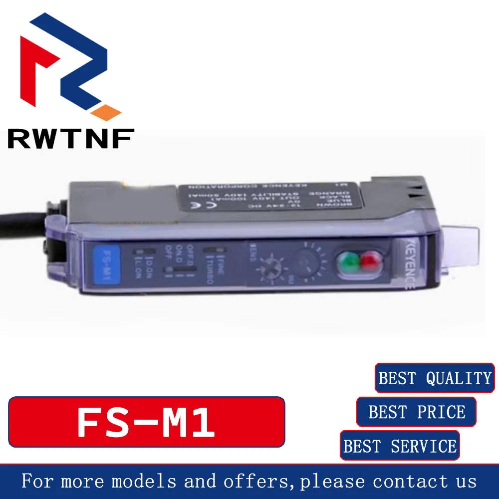 New FS-M1 Genuine KEYENCE Fiber amplifier sensor