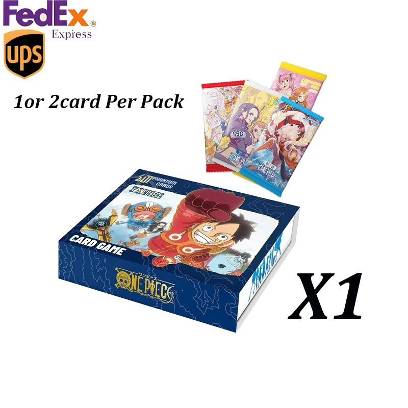 2025New Phantom Cards One Piece Cards Turbulent World Anime Character Luffy Zoro Nami Collection Cards Toys Birthday Gift