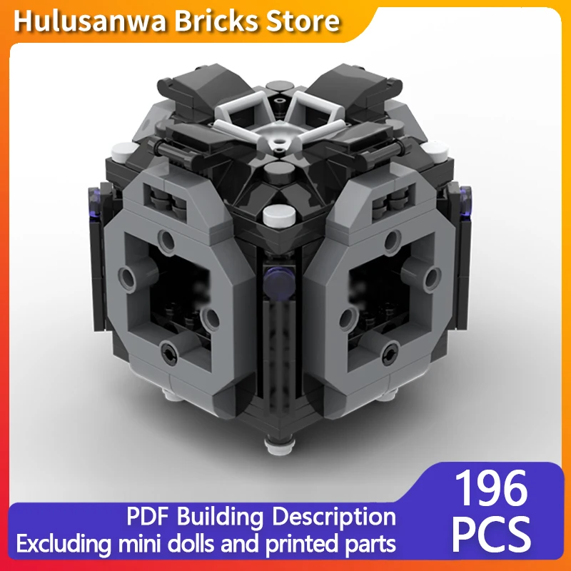 

Конструктор MOC: Модульные блоки для сборки космической базы и военного оборудования. Технологичный подарок для детей на праздники. Набор для сборки.