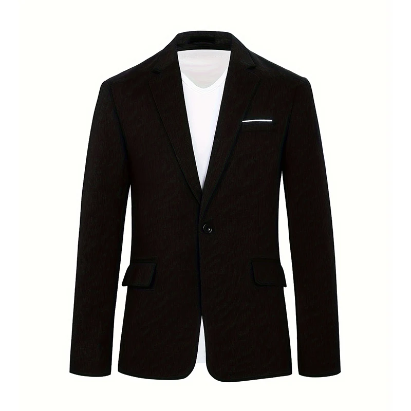 

Men's Suit ​Men's Blazer Men's Summer Blazer Casual Blazer Single Button Jacket for Weddings Daily Suit Office Outdoor Occasions