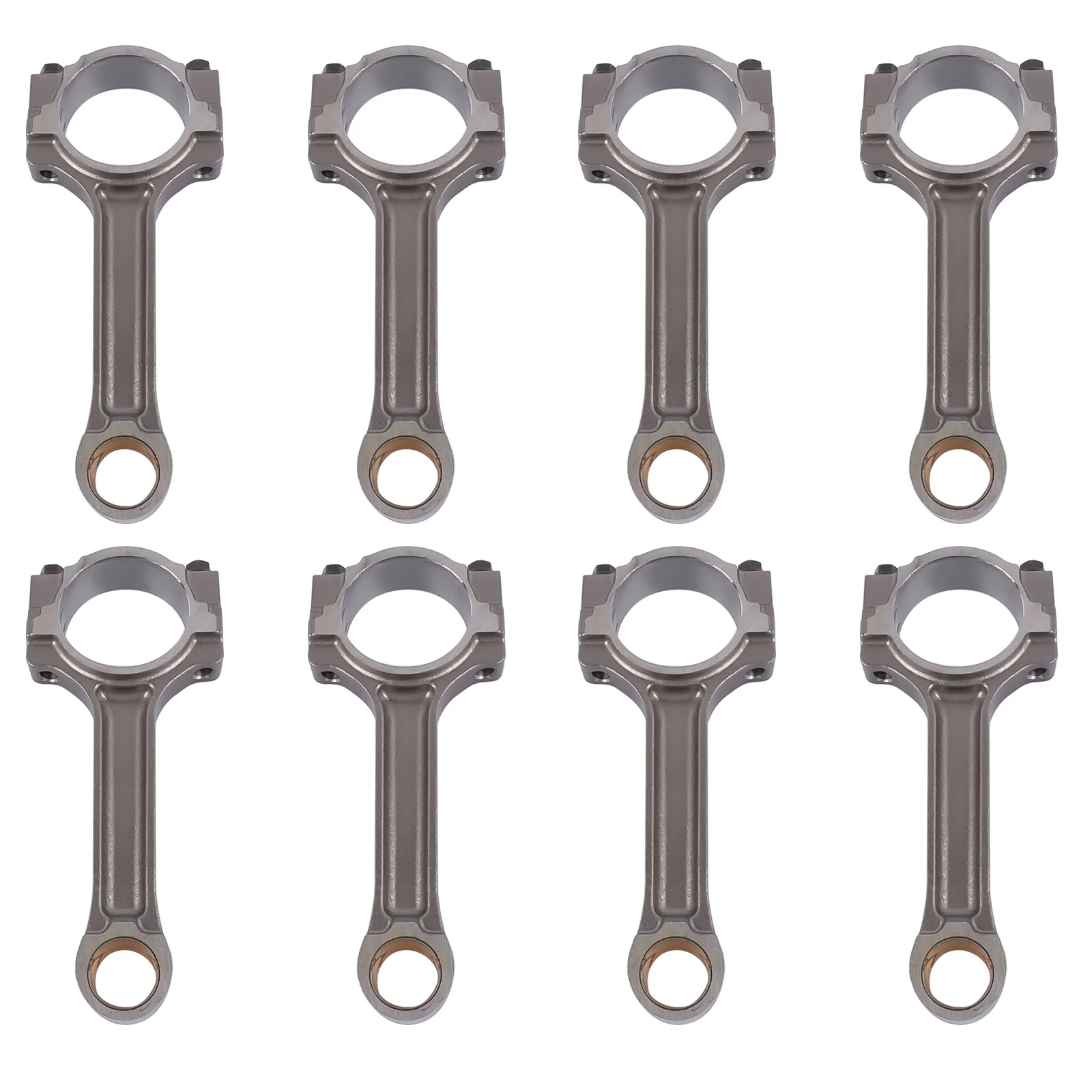 

AP02 Set of 8 Floating Pin Connecting Rod w/Bushing For Chevy GM 5.3L 6.0L 2017-2013