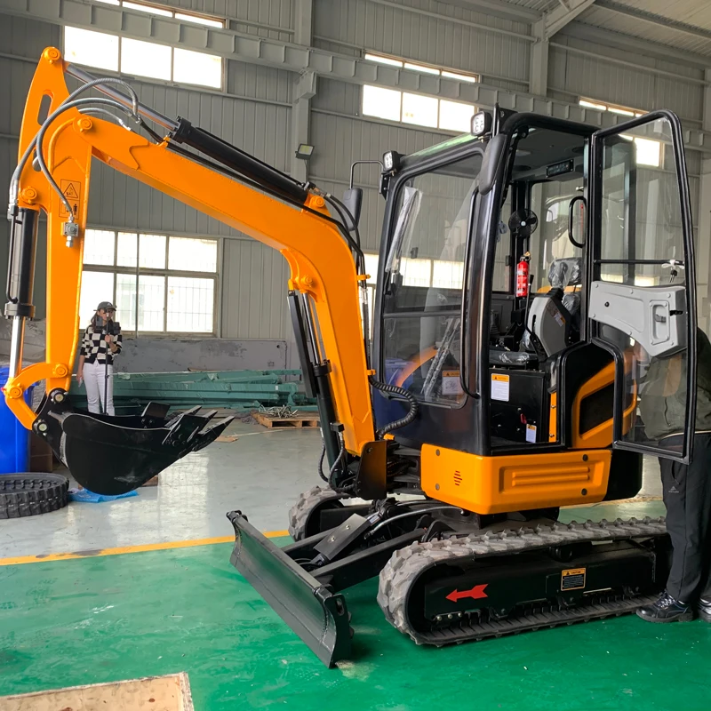 Customized 2.5 Ton Mini Crawler Excavators High Quality Hydraulic Crawler Mini Digger Diesel Engine Extremely Mini Excavator