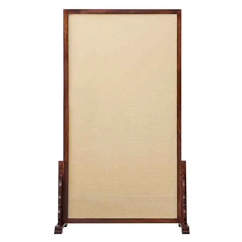 CX solid wood screen partition living room simple modern entrance entrance porch shading movable