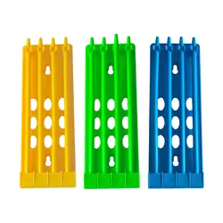 Pigeon Birds Parrot Leg Rings Holder Rack 4 Row Storage Rack Stand Frame Bird Training Supplies Hanging On The Wall Plastic