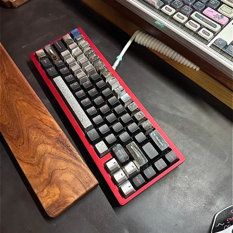 

Weikav NUT65 Mechanical Keyboard Kit Wireless Tri-mode Hot Swap Aluminum Customized Gasket Kit E-sports Game Accessories VIA