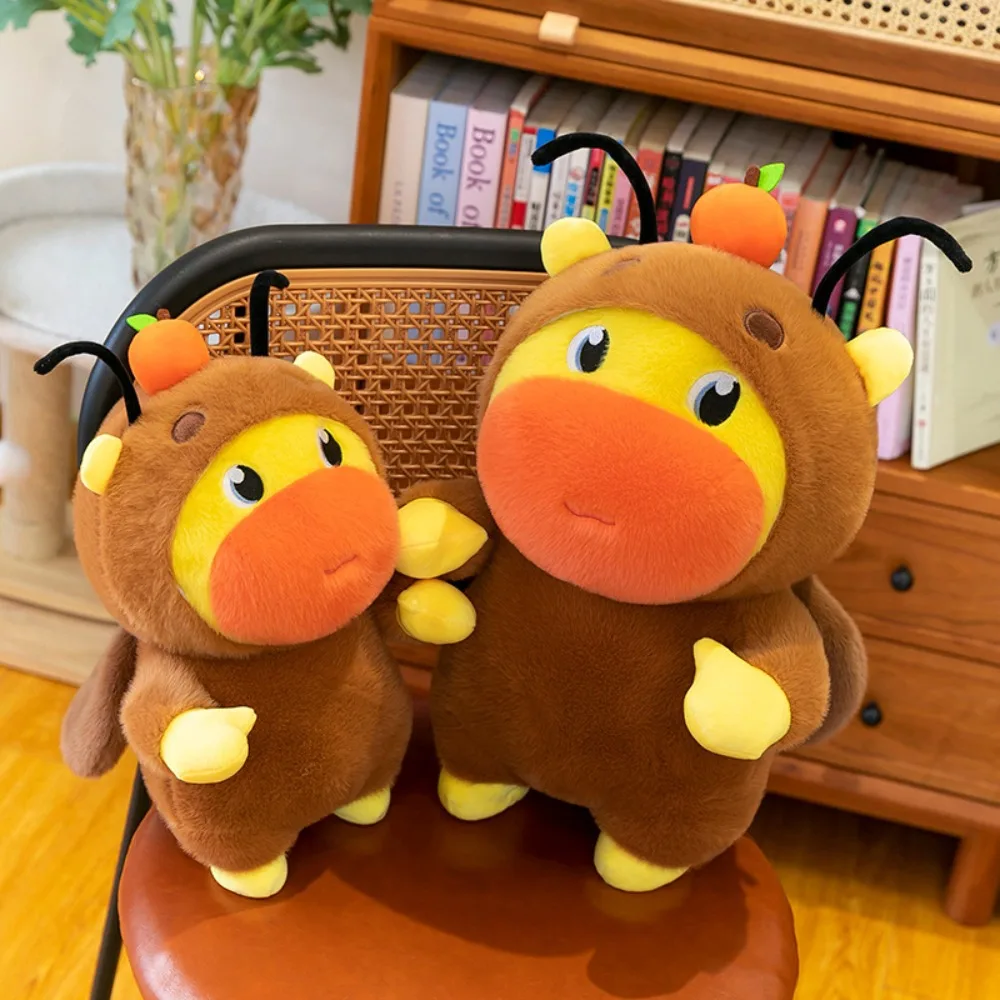 

Cockroach Capybara Lulu Doll Toy Soft Lovely Capybara Doll Plush Doll Cartoon Fluffy Stuffed Capybara Doll Christmas Gifts