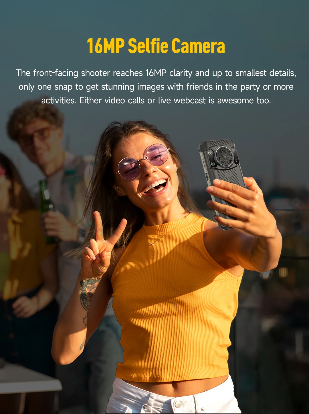 Ulefone Armor 21 Smartphone, G99 Android 15, 16GB RAM, 256GB ROM, Rugged Phone, 64MP, 9600mAh, Mobile Phone, Global Version