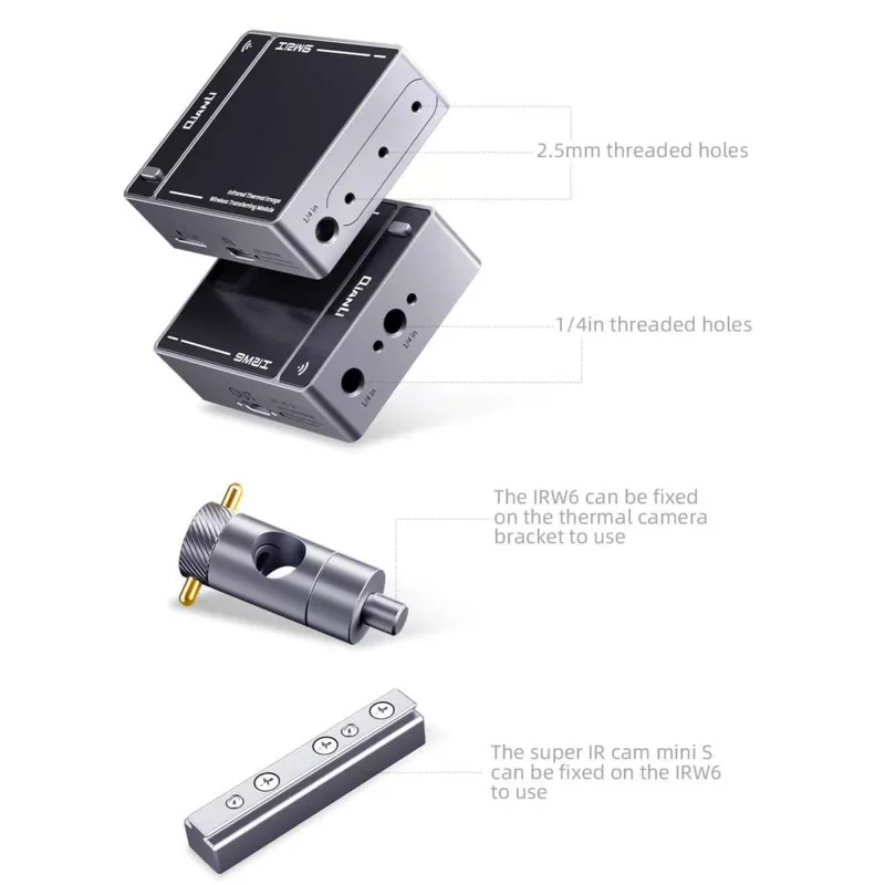 QIANLI IRW6 Infrared Thermal lmage Wireless Transferring Module For WiFi Wireless Real-time Image Transmission Display on Phone