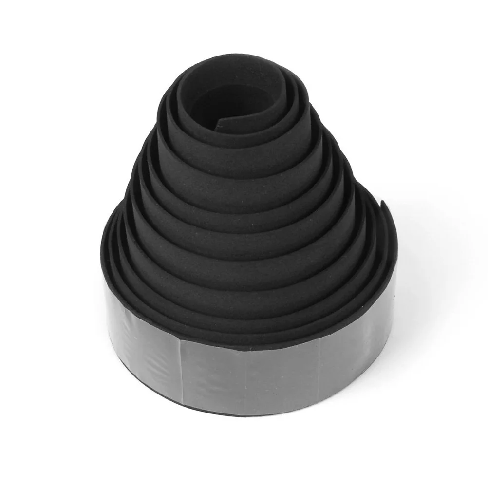 

2 Pcs Bicycle Handlebar Plugs for Tape Wrap Adhesive Black Handblebar Road Bike Shock-absorbing