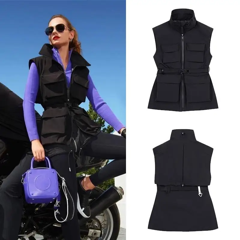 2026 Ladies Windproof Sleeveless Golf Vest Slim Fit Fashion All-match Outdoor Sport Outer Top