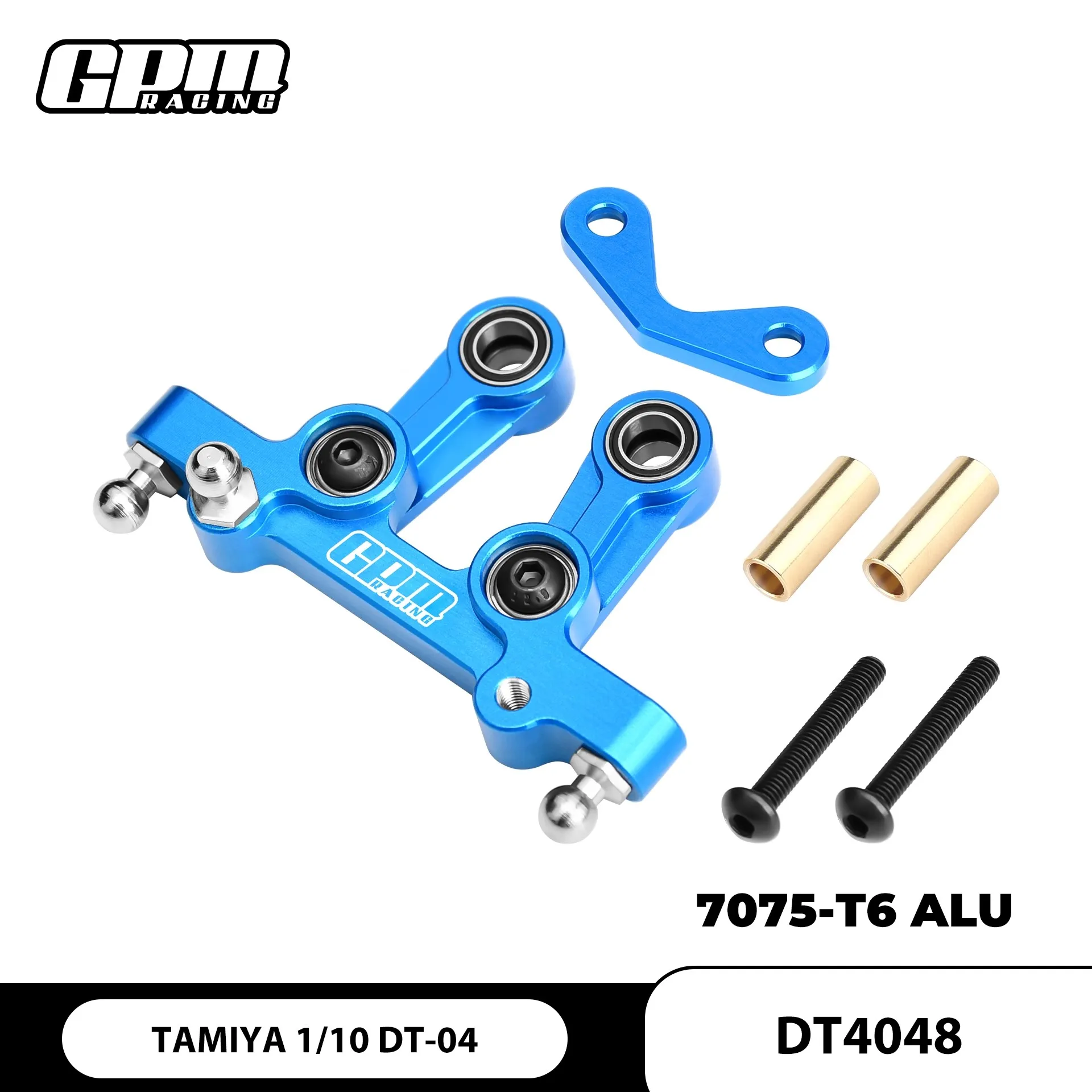 

GPM 1/10 DT-04 RC FIGHTER NXGEN Aluminum Alloy 7075-T6 Steering Combination