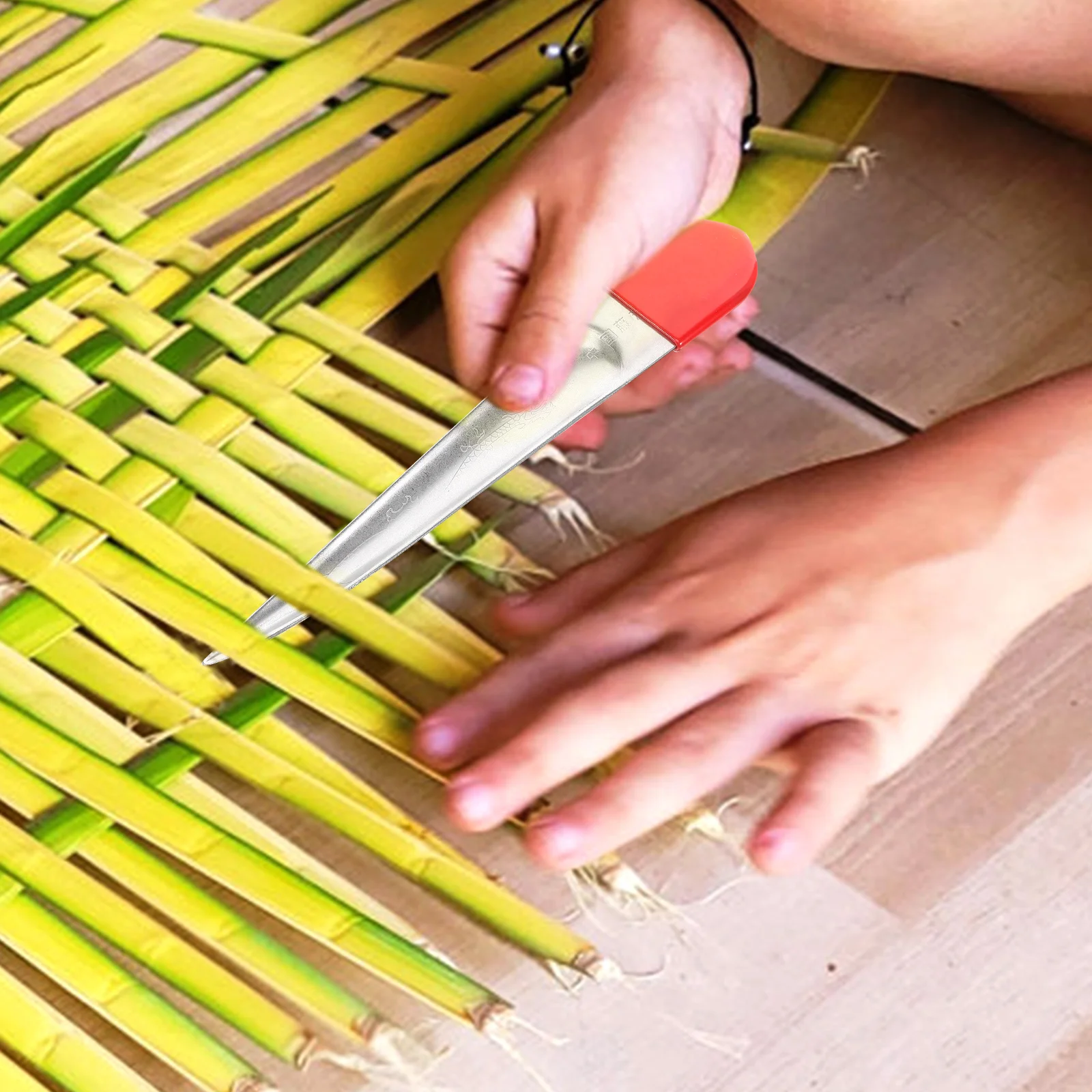 

Stainless Steel Wicker Repair Tool Durable Rattan Weaving Pick For Furniture Outdoor Use Rattan Repair Kit Wicker Basket