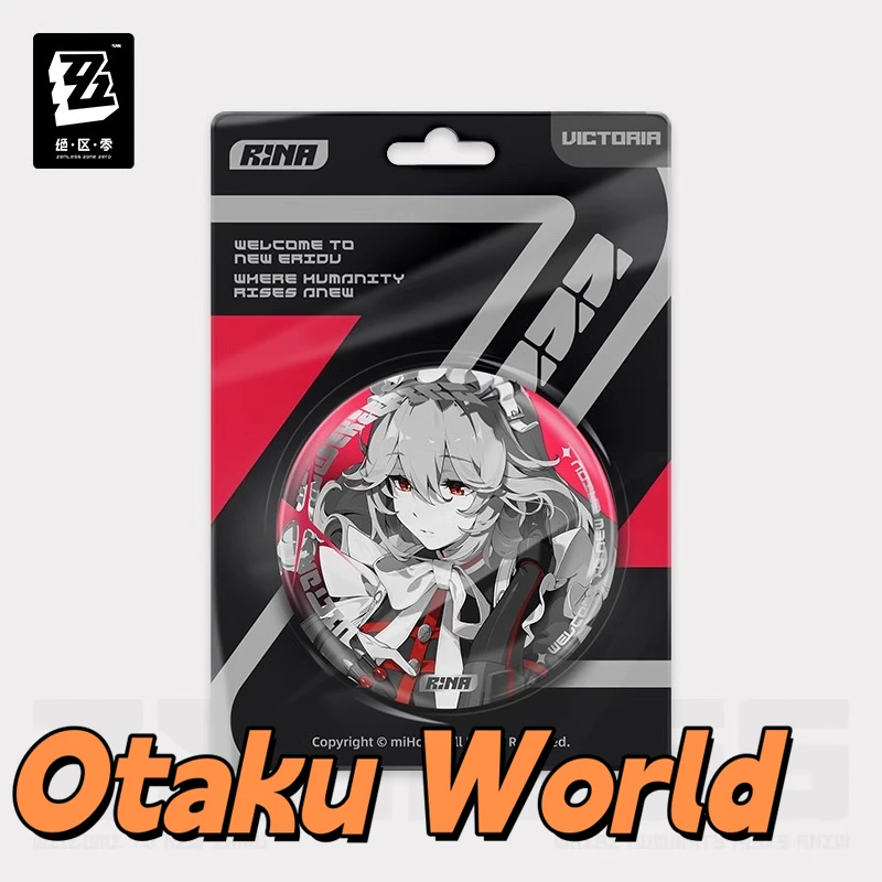 In stock Otaku Zenless Zone Zero ZZZ Corin Von Lycaon Alexandrina Ellen Joe Reflective badge Victoria Housekeeping Mihoyo