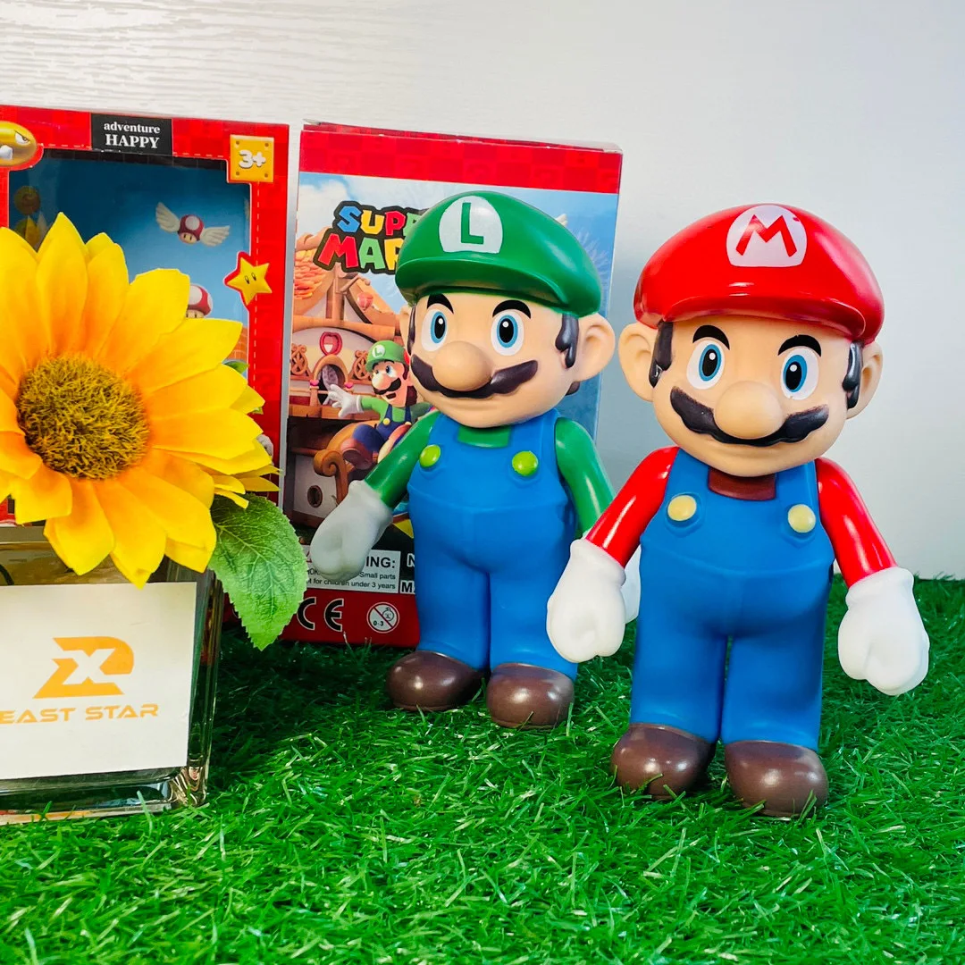 

Фигурки Супер Марио, праздничные подарки для мальчиков и девочек, виниловые фигурки аниме, модель, настольные аксессуары, декоративные украшения