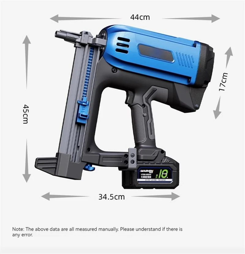 Nail-shooting Electrician Special Grasping Concrete Electric Nail Gun Air Row Straight Cement Wall Reinforcement Tools Equipment