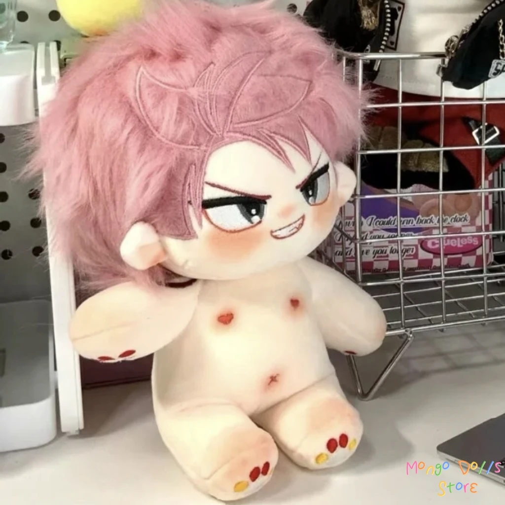 박제 20CM 엔드 Natsu Dragneel 애니메이션 피규어 봉제 인형 장난감 잘 생긴 소년 사랑스러운 플러시 인형 어린이를위한 선물