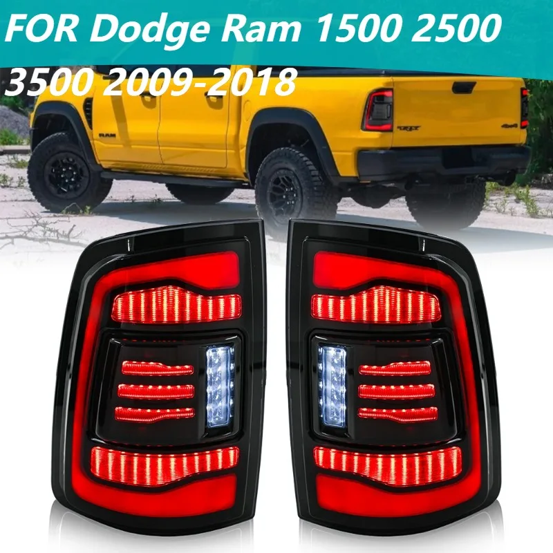 

Светодиодные задние фонари для Dodge Ram 1500 2500 3500 2009-2018, пара задних фонарей
