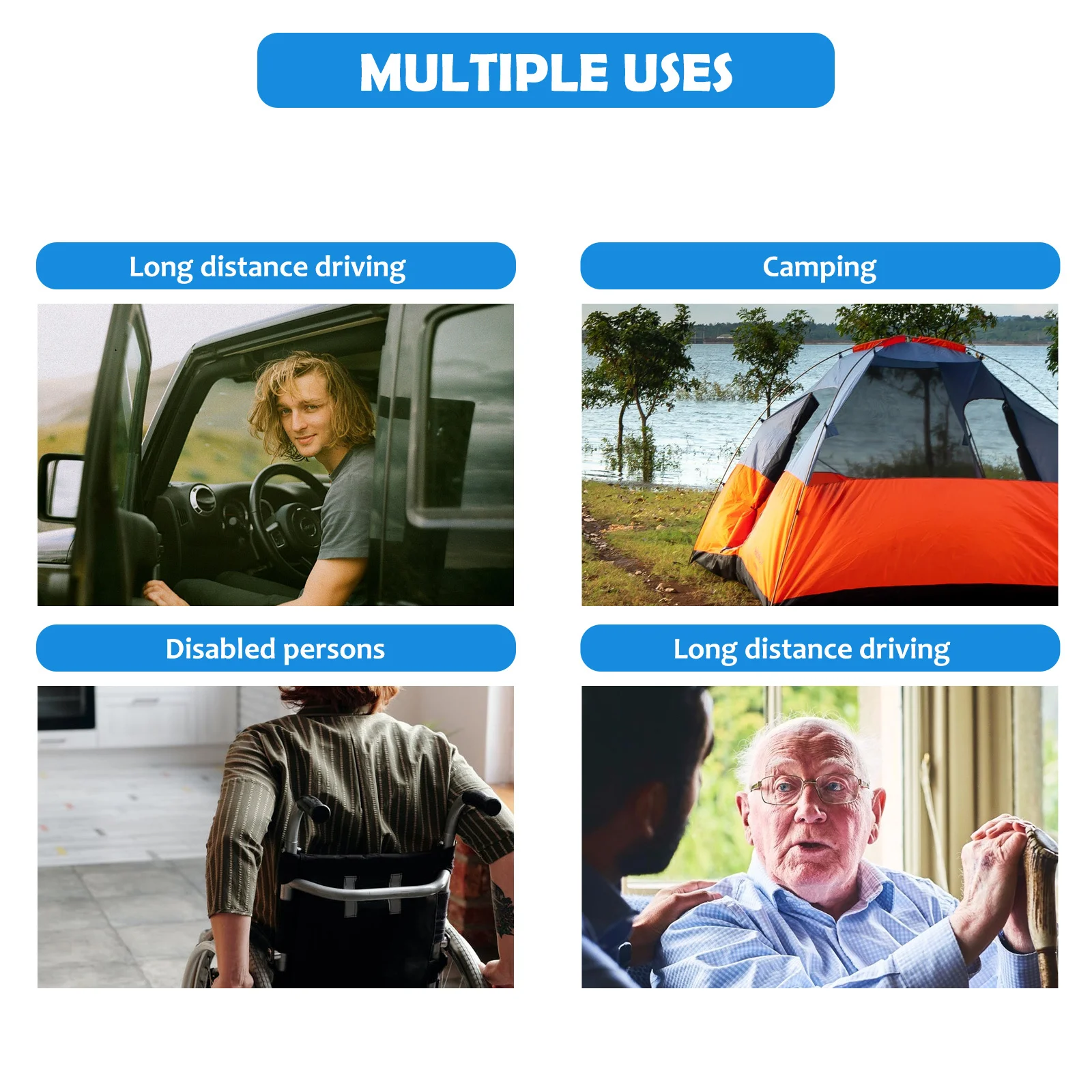 30 pièces sac urinaire grande capacité urinoir masculin Portable hôpital voyage Camping toilette pour Patients âgés urine épaissie