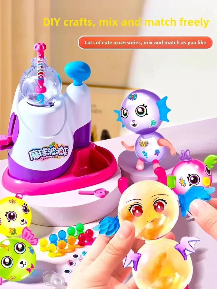 Stress Relief Balloon Toy Stick And Play DIY Handmade Girls Inflatable Fun Toy from China Suitable for Ages 3 And above