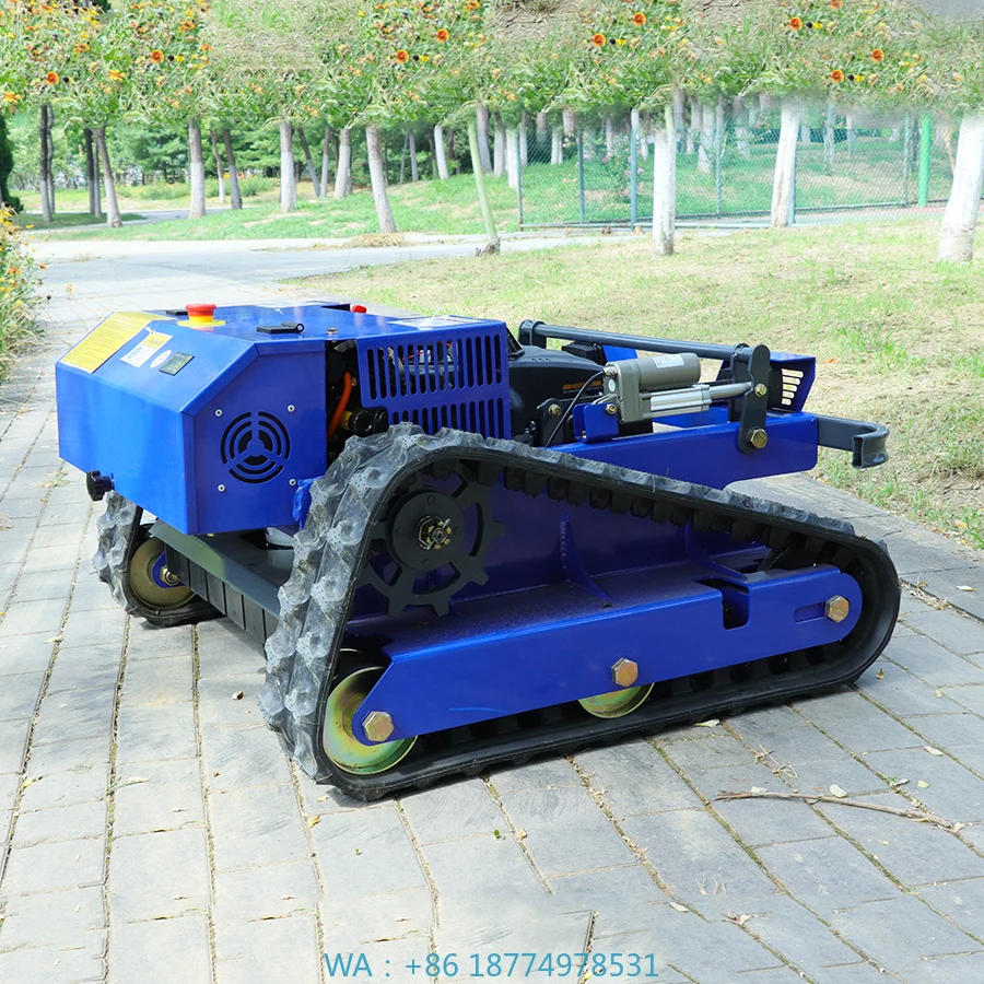 Mower for Agriculture Forestry Small  Lawn MowerAll Terrain Intelligent Remote Robot Remote-controlled Lawn