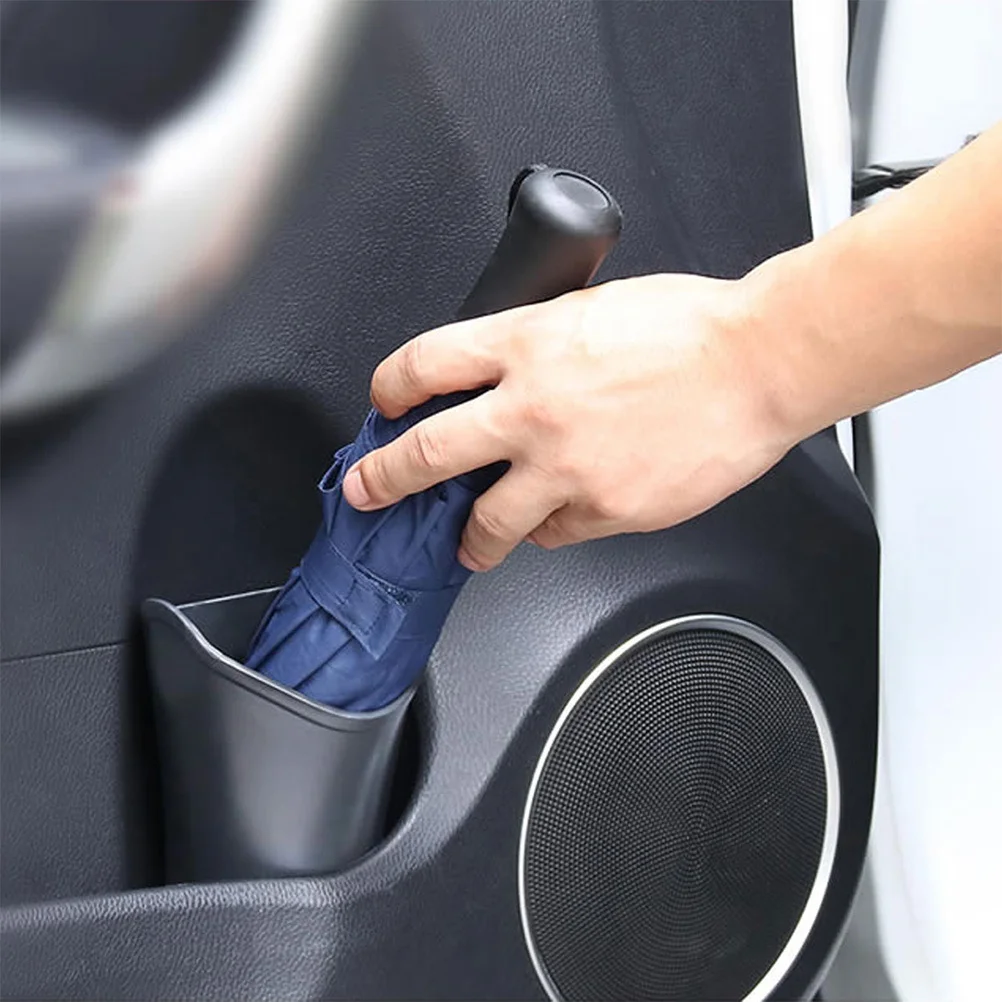

Umbrella Holder Plastic Storage Bucket Compact Durable Waterproof Umbrella Stand For Car Seat Back Organizer Automobile